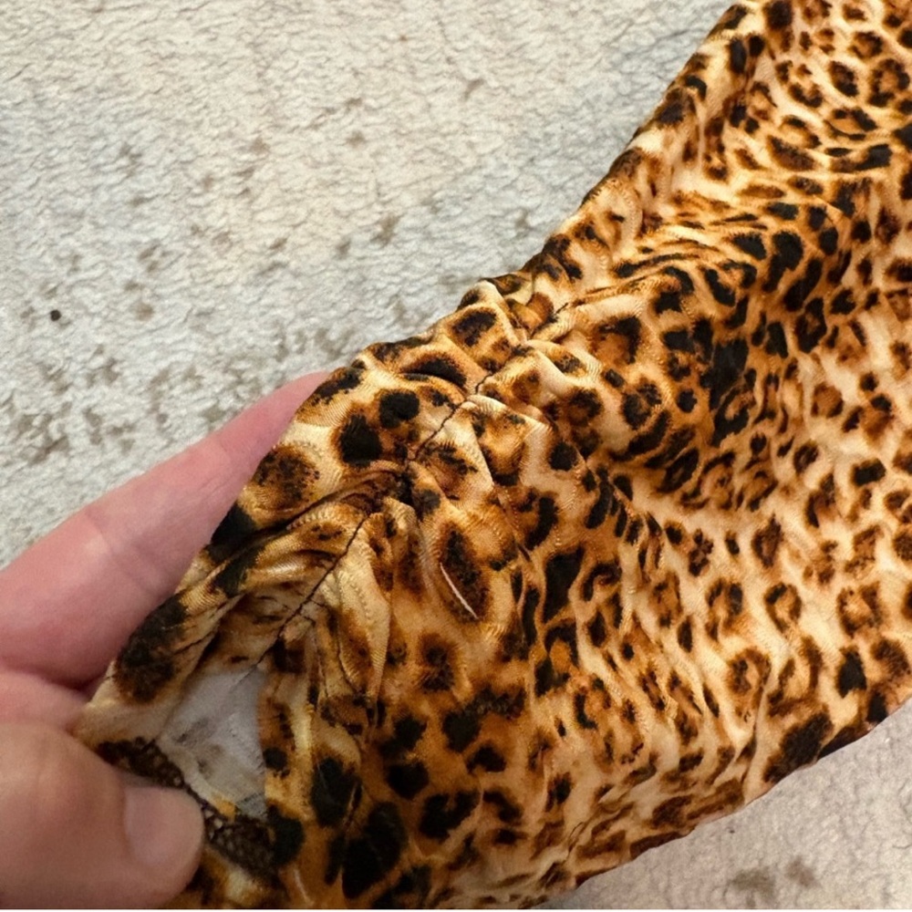 Leopard Print Long Sleeve Dress - Picture 5 of 5